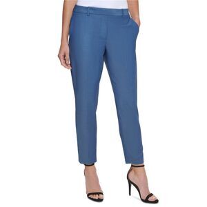 DKNY Womens Essex Dress Pants, Blue, NWT